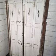 Pair of old shutters