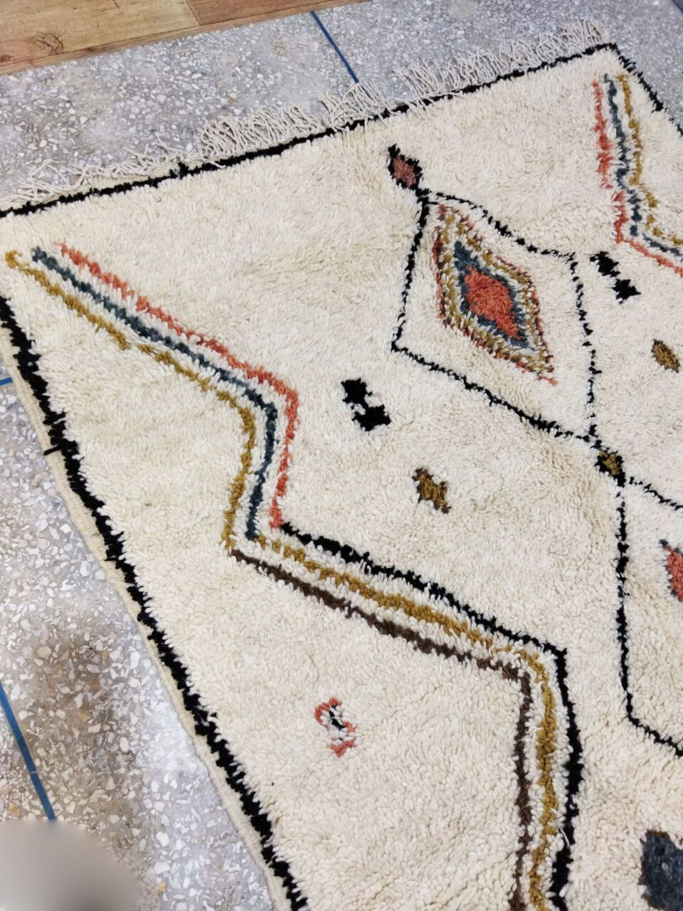 Moroccan berber carpet 239x140cm