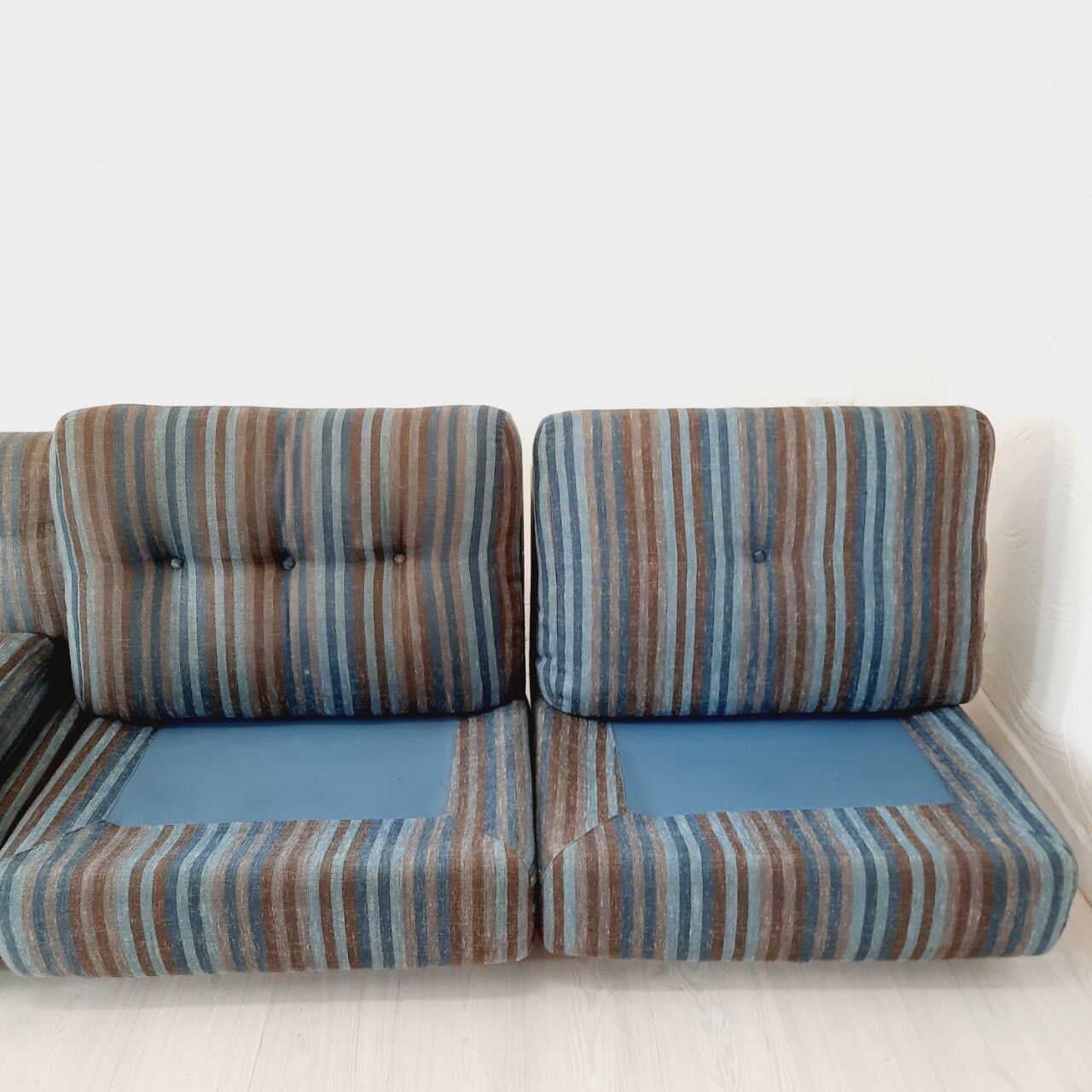 Three vintage armchairs, model Amanta Design Mario Bellini for C & B.