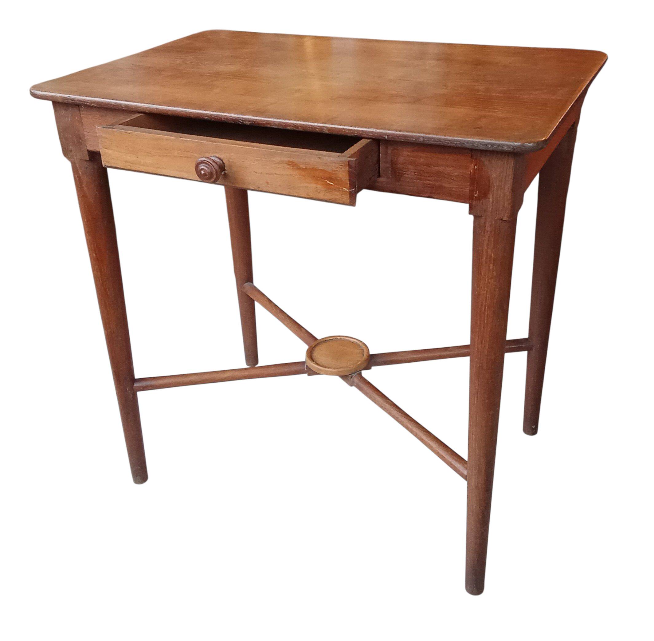 Antique wooden desk/side table