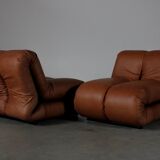 Pagru lounge chairs by Claudio Vagnoni for 1p - Italy 1970s