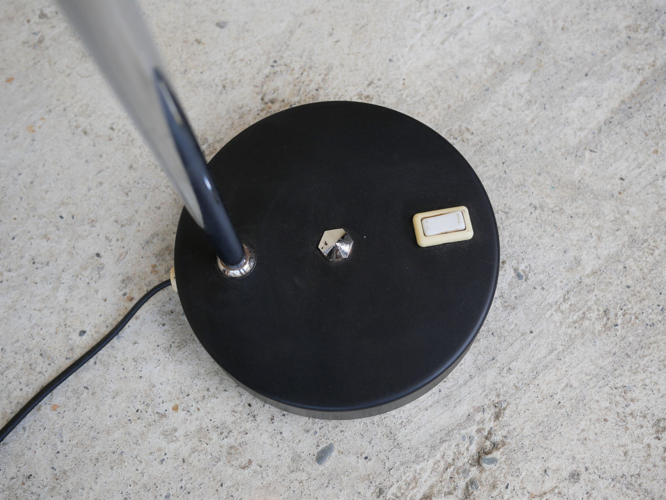 Black vintage desk lamp