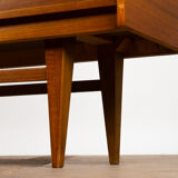 High wooden and glass line of the 60s