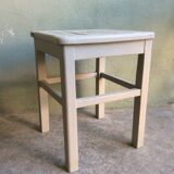 Wooden workshop stool