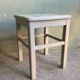 Wooden workshop stool
