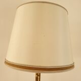 Bronze floor lamp with bamboo effect