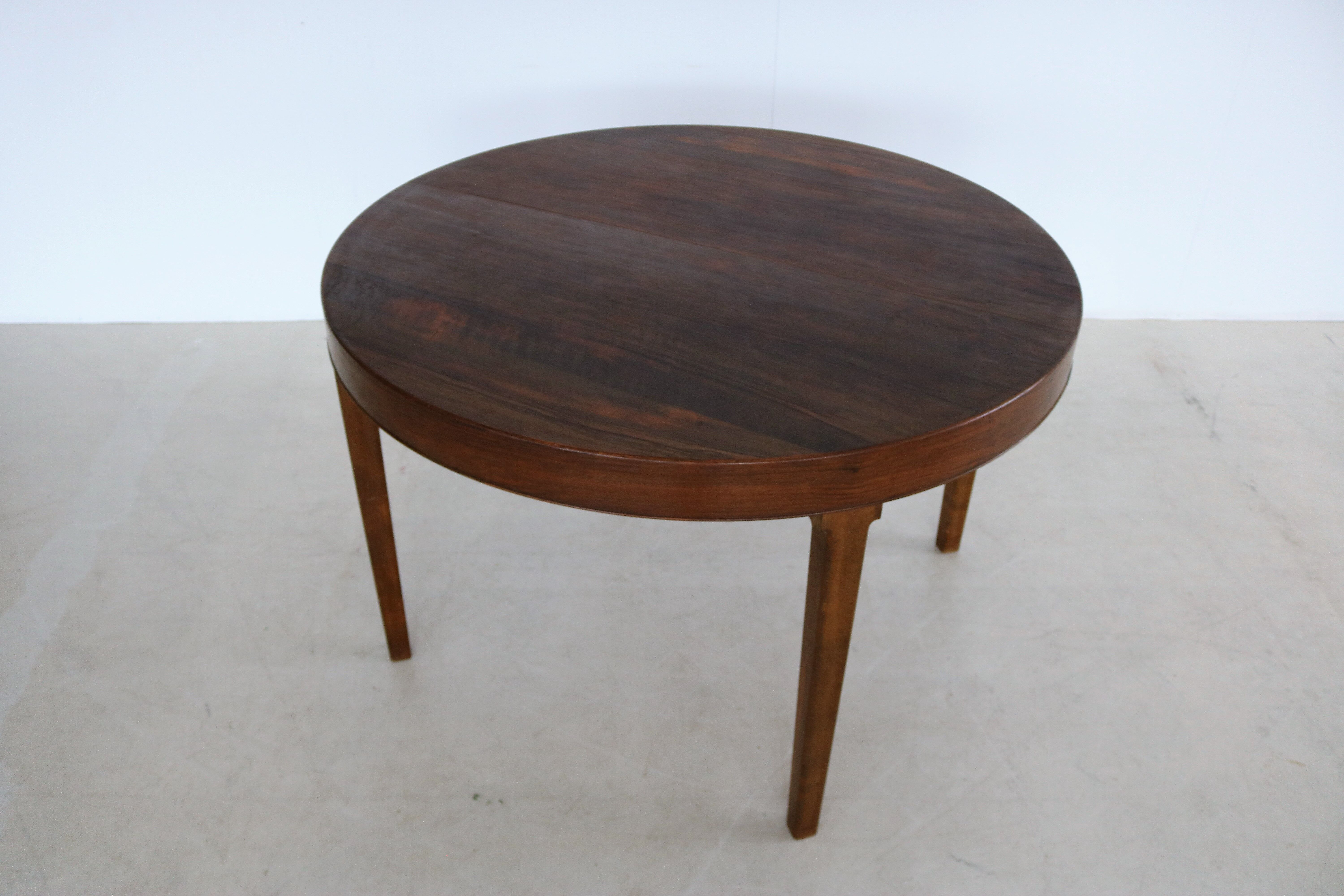 Vintage rosewood extandable dining table