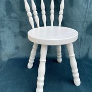 Chaise enfant bois tourné