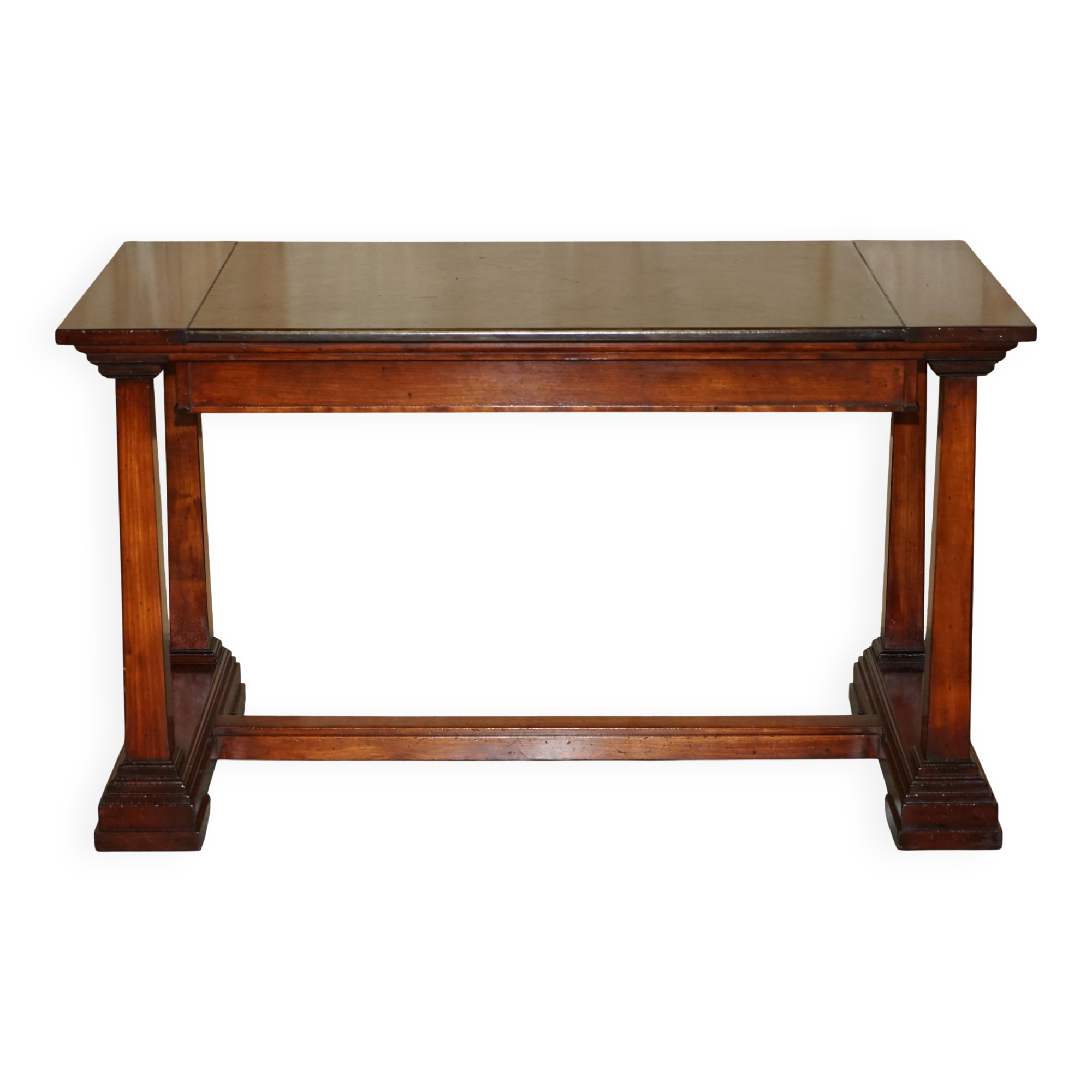 Bureau d'architecte vintage Harrods Kennedy cuir