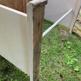 Vintage powder pink child desk