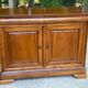 Vintage Louis Philippe solid oak sideboard, 20th century