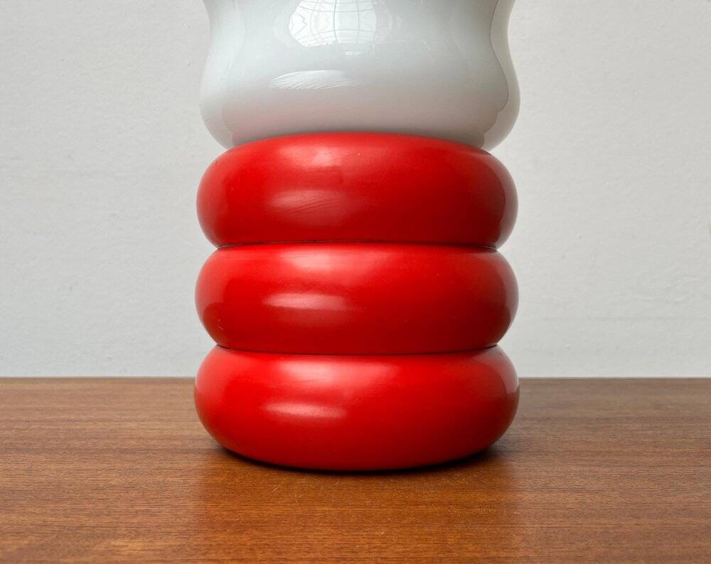 Giant table lamp or floor lamp in the shape of a light bulb from the mid-century German space age by Ingo Maurer for M Design, 1960s.