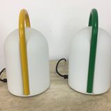 Pair of lamps "Tender" by R. Lanciani for Tronconi