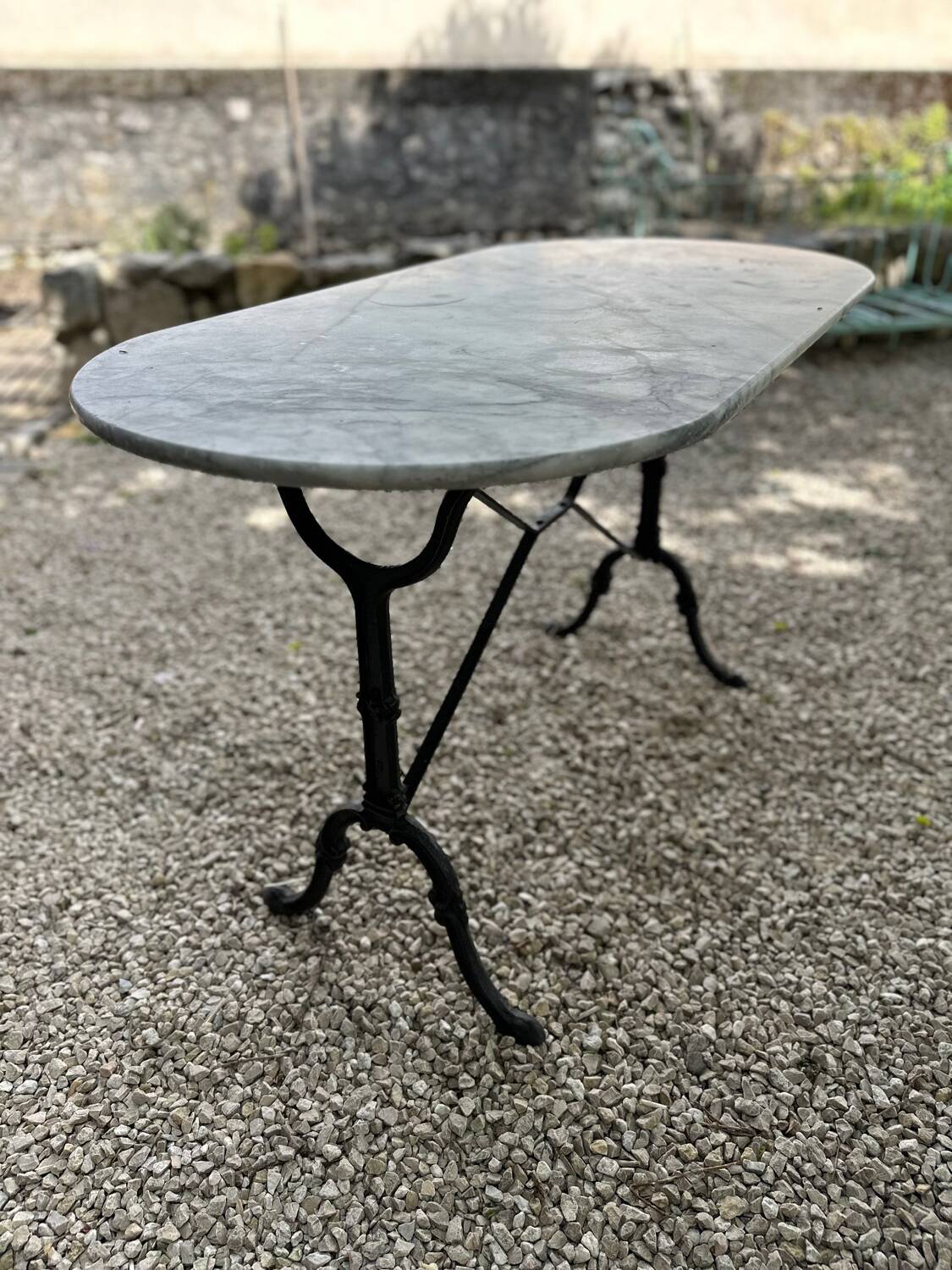 Marble garden table