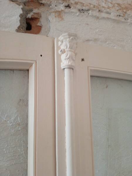 Arched window(s) + complete cremone, early 20th century, 223 cm