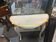 Console en bois peint