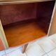 Buffet vintage 2 corps laqué pieds compas