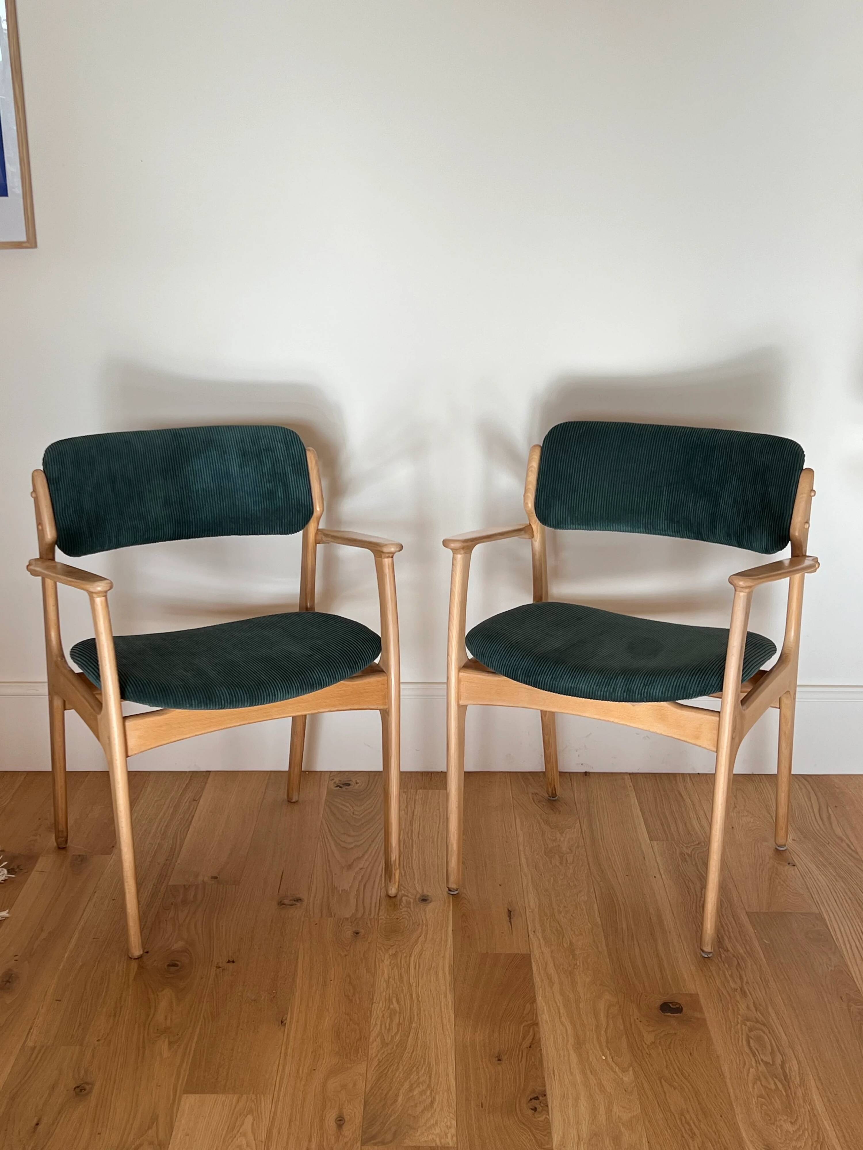 Vintage Danish armchair "Model 50" – Erik Buch for O.D. Møbler, 1960s (2 available)