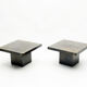 Pair Guy Lefevre Brass Laqué Sofa Tips for Roset Line 1970