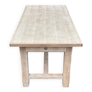 Table à manger de ferme - tiroir