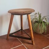 Tabouret de traite tripode