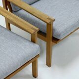 Lot of 2 capella chairs by Illum Wikkelso for N.Eilersen 1960s