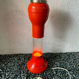 Large floor ashtray lamp tulip space age, with aquatic lighting 70s
