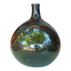 Ancienne dame jeanne , verre bullé 19 ème