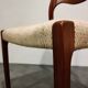 Ensemble de 4 Niels Otto Moller modèle 71 années 1960
