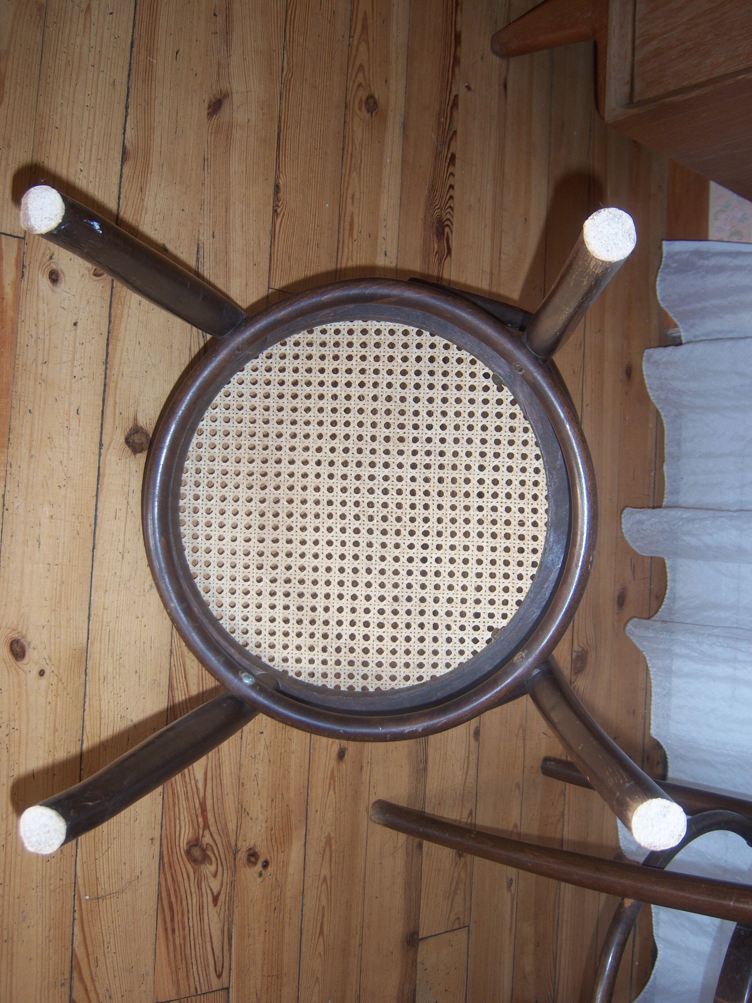 Set of two bistro chairs