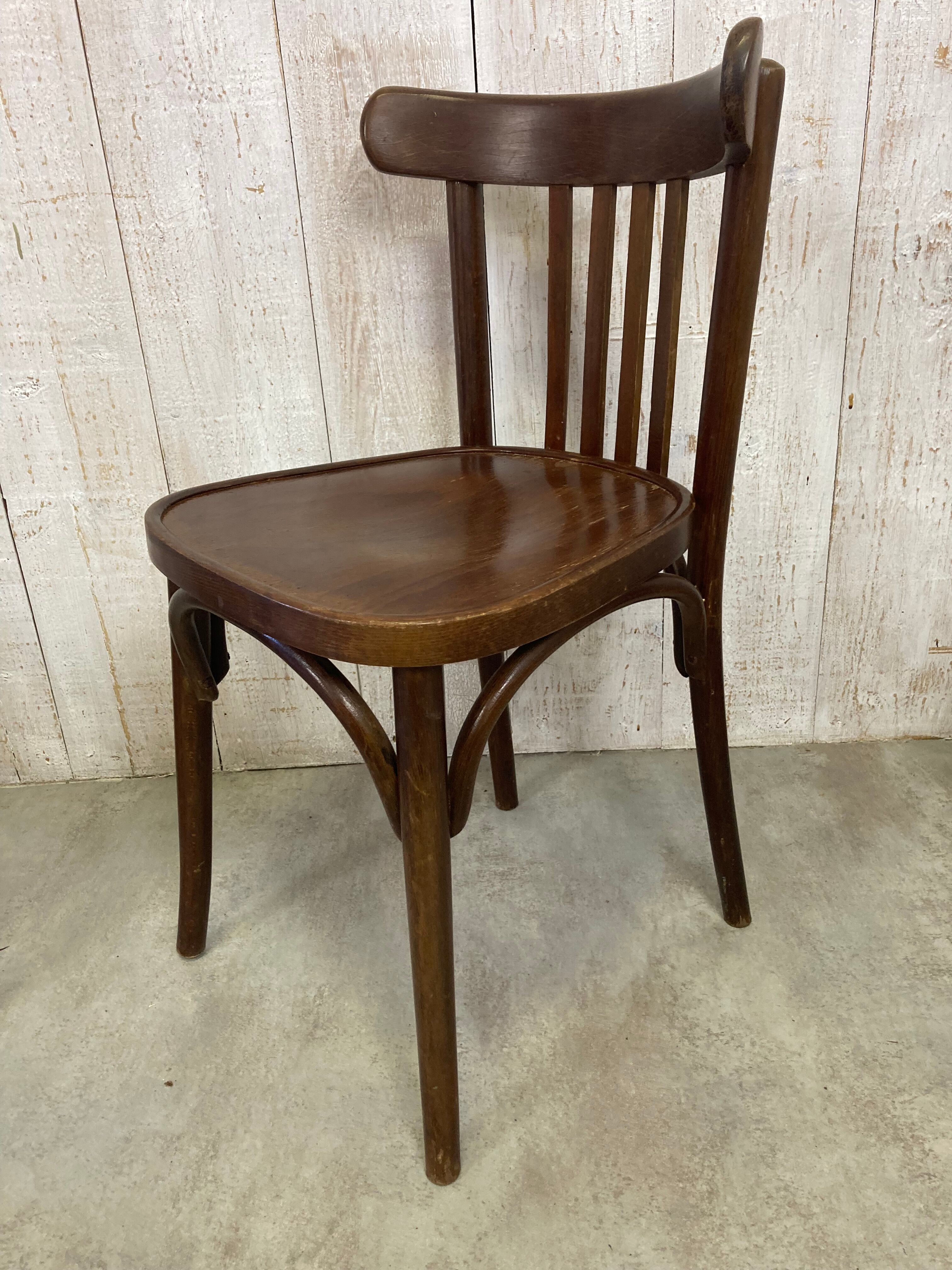 Série de 6 chaises bistrot