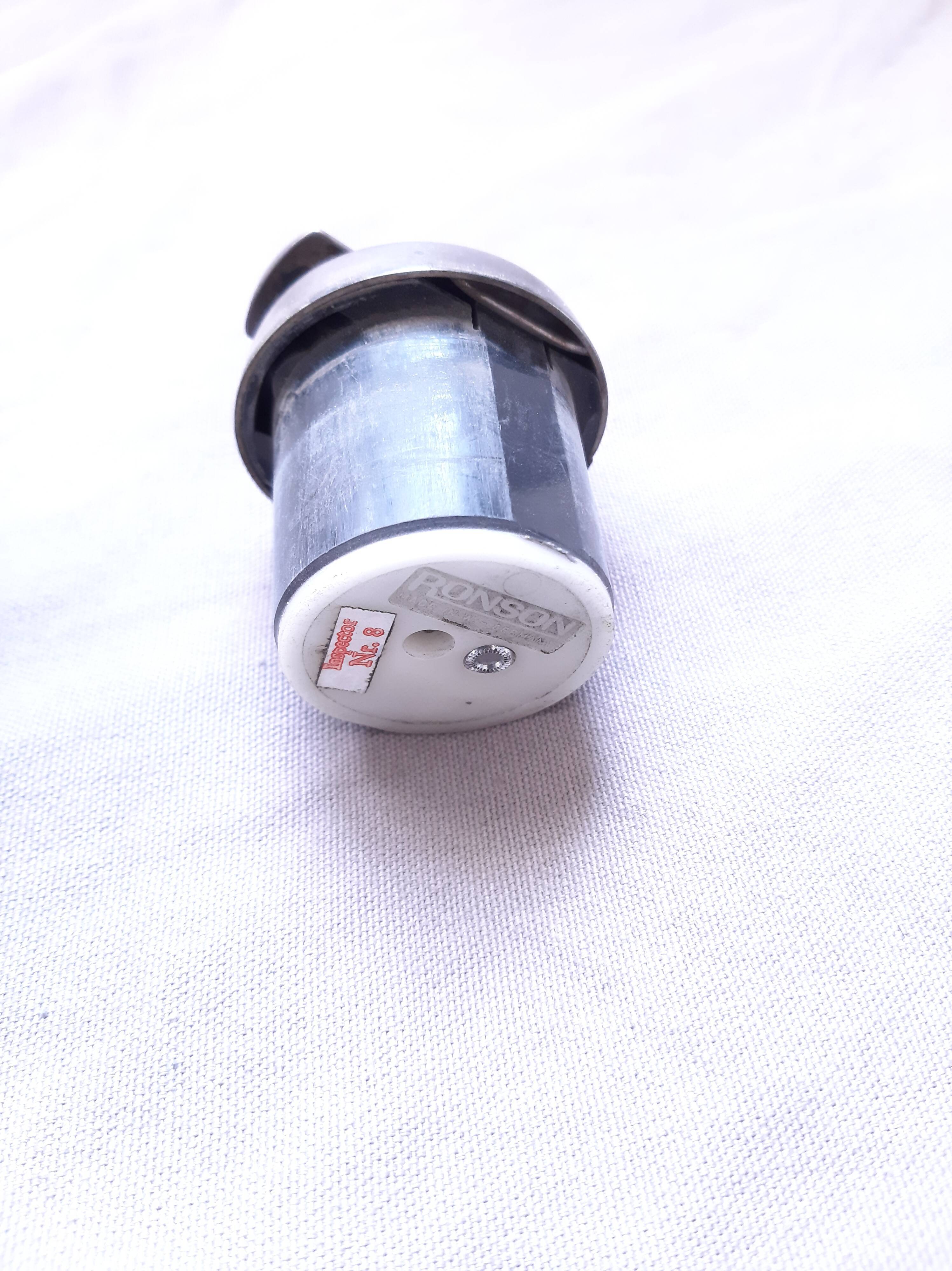 table lighter, old 60s metal Ronson