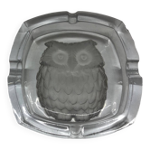 Owl ashtray in Arques crystal