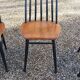 Lot of 4 vintage Scandinavian-style chairs