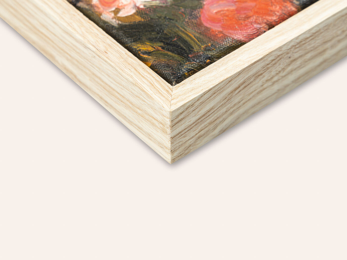 Mid-Century Bouquet of Flowers, Oil on Canvas, 33 x 43 cm