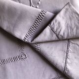 Ancient drap in pure lin ballerina