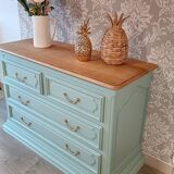 Grande commode en chêne massif