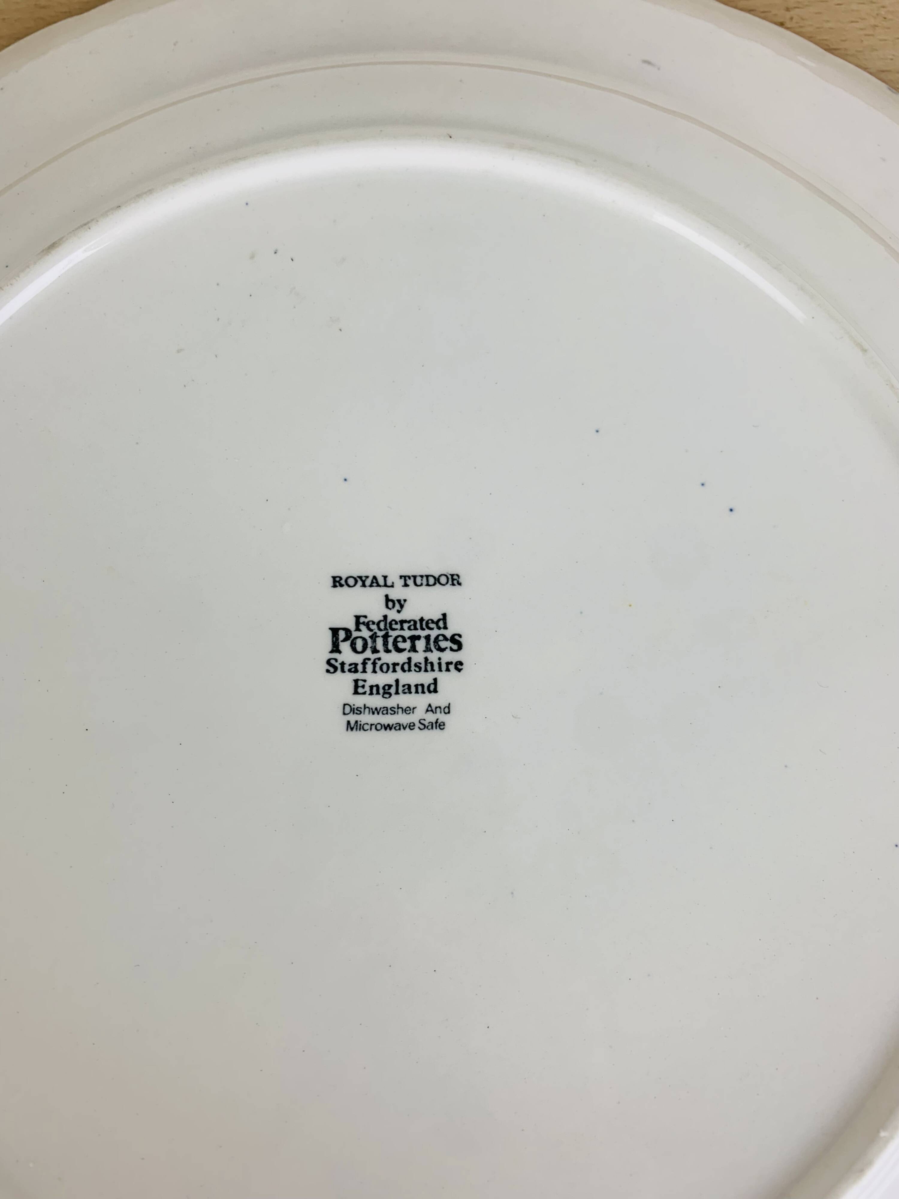 Royal Tudor Staffordshire English Ironstone Serving Platter