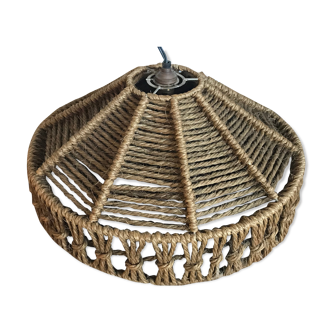 Vintage rope pendant lamp
