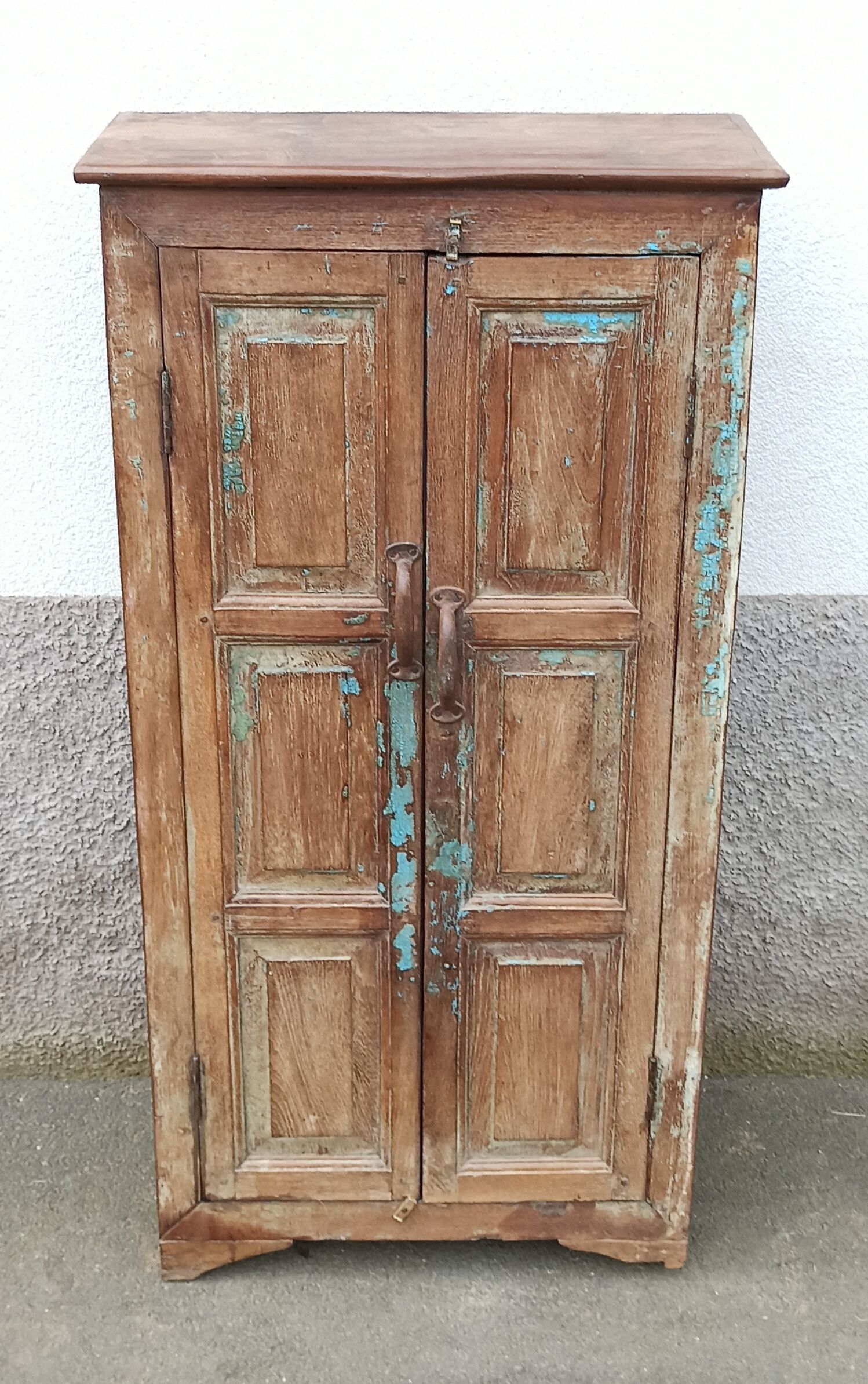 Old wooden wardrobe