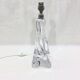 Pied de lampe en cristal Baccarat