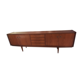 Scandinavian rosewood sideboard by Arno 1960