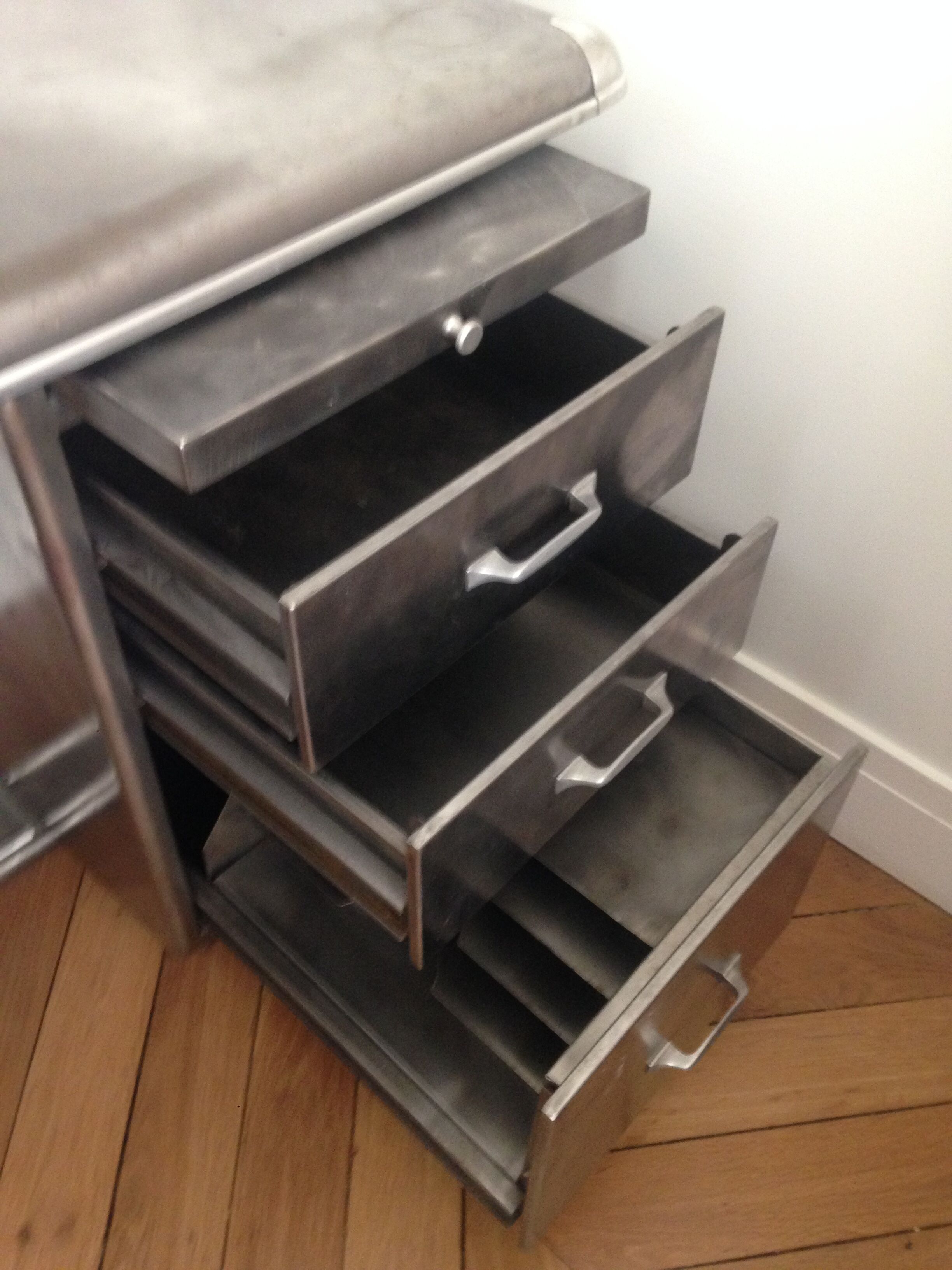 Industrial metal office