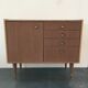 Scandinavian style teak chest of drawers