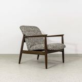 Vintage armchair GFM-64 by Edmund Homa, GFM, Poland, 1960s