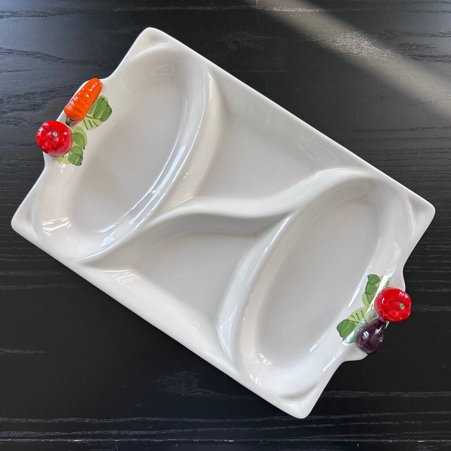Vegetable slushie dip dish