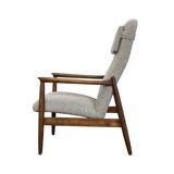 Fauteuil du milieu du siècle par Edmund Homa, GFM, Pologne, années 1960