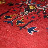 Old turkish carpet anatolian handmade 79cm x 112cm 1940s, 1c563