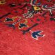 Old turkish carpet anatolian handmade 79cm x 112cm 1940s, 1c563