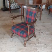 Fauteuil en tartan